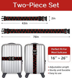 Luggage Straps for Suitcases Travel Belt Luggage Band Heavy Duty Traveling - Image 2