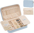 Lolalet Travel Jewelry Case for Women, Travel Jewelry Organizer Box by Lolalet