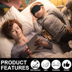 2Pack Silk Sleep Mask, Eye Mask - Image 5