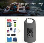 Dry Bag Waterproof Backpack 5L/10L/20L/30L Roll Top Waterproof Bag, Floating - Image 5