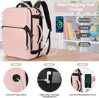 Travel Backpack Carry On Flight Approved, Lightweight Large Travel Backpack - Image 5