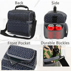 FlowFly Double Layer Cooler Insulated Lunch Bag Adult Lunch Box Large Tote Bag - Image 6