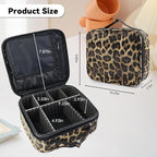 Travel Makeup Bag Makeup Cosmetic Train Case Organizer Portable Storage Bag - Image 6