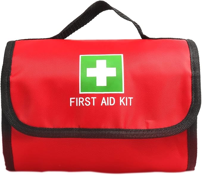 First Aid Bag Tote Empty Small First Aid Kit Bag Outdoor Travel Rescue Pouch - Image 2