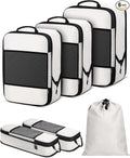 6 PCS Set Compression Packing Cubes by SDGFUI
