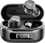 TOZO NC9 Hybrid Active Noise Cancelling Wireless Earbuds, 6 Mics ENC Clear Call by TOZO