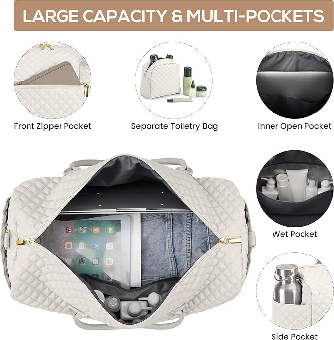 Travel Overnight Bag Weekender Bags - Image 2