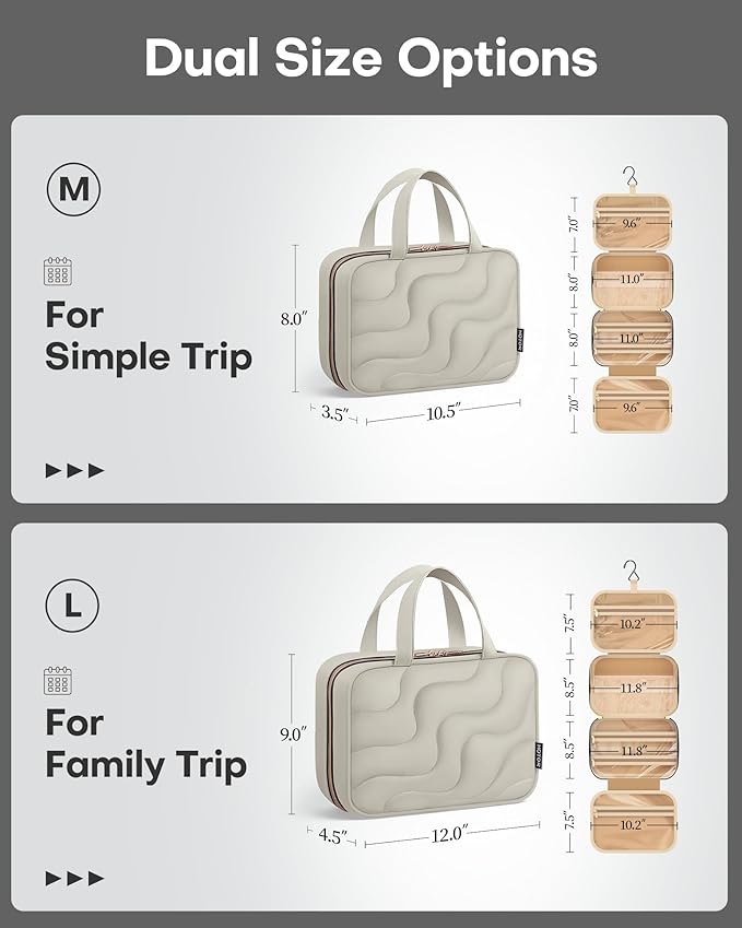 HOTOR Hanging Toiletry Bag - Image 2