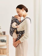 BabyBjörn Baby Carrier Mini, Anthracite/Landscape Print, Cotton | Newborn - Image 5