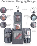 Narwey Small Hanging Toiletry Bag Women Travel Makeup Bag Organizer Toiletries - Image 3
