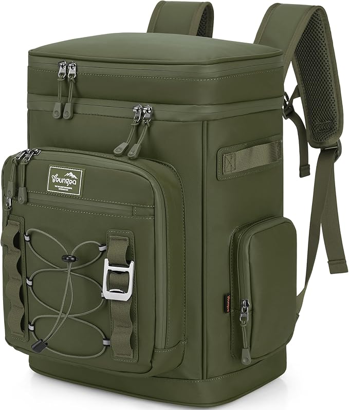 42Cans Cooler Backpack Insulated Leak Proof by YOUNGOA