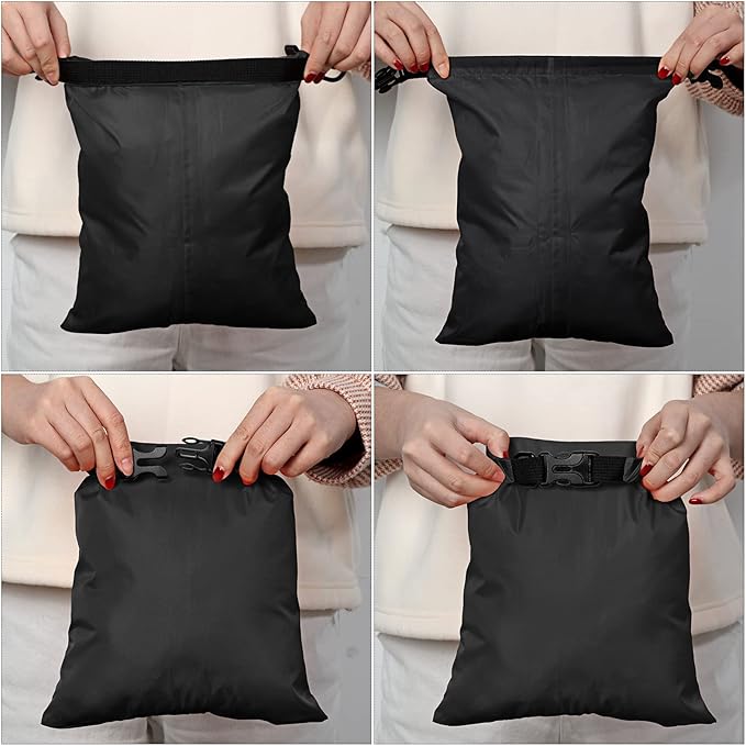 Shappy Waterproof Dry Bag Set 6 Sizes Lightweight Sacks and Long Adjustable - Image 4