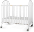Foundations Pinnacle Folding Metal Baby Crib by FoundationsChildrensProducts