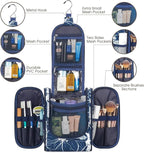 Narwey Small Hanging Travel Toiletry Bag Cosmetic Make up Organizer - Image 2