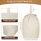 Canvas Laundry Bags 18x18in - Image 3