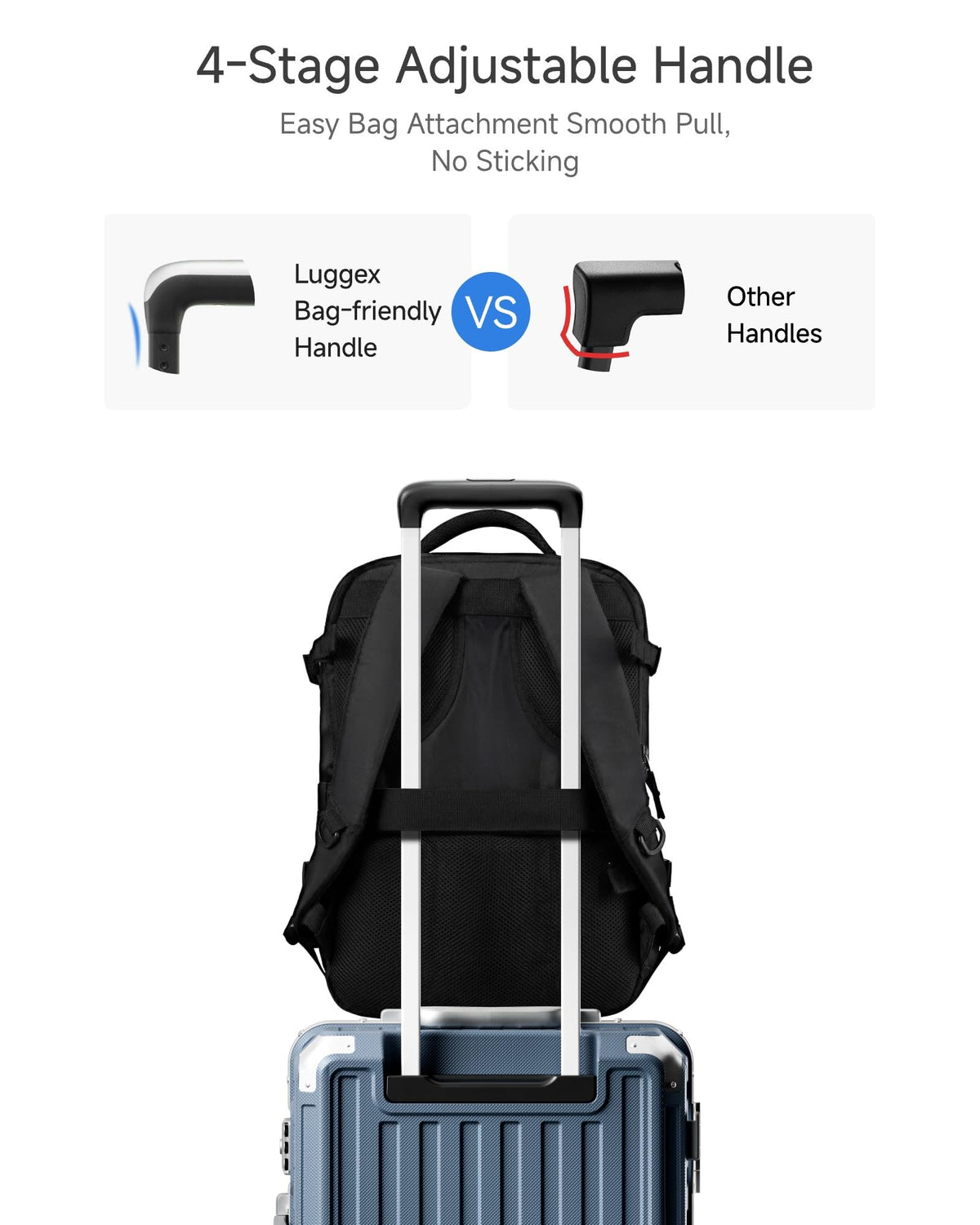 3 Piece Zipperless Luggage Set (Осеап Blue / 3 Piece Set (20/24/28))