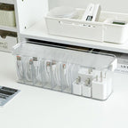 Yesesion 4 Pack Clear Cable Storage Box - Image 7