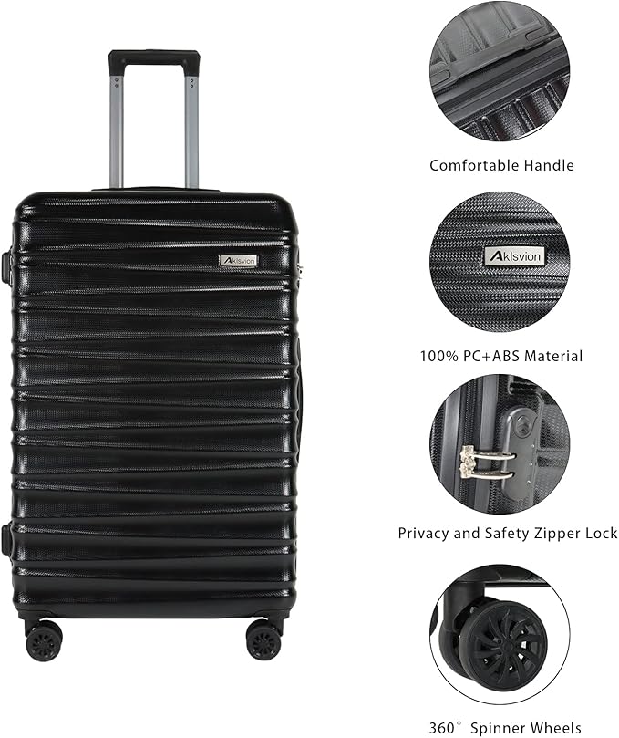 Luggage Sets 3 Piece-Suitcase Set- Luggage - Image 3