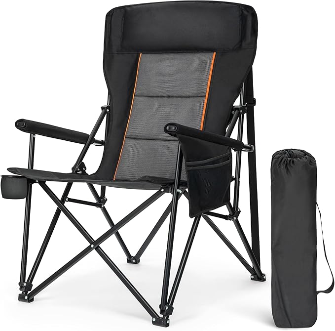 ALPHA CAMP Oversized Folding Camping Chairs by ALPHACAMP