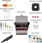 Mini Survival Fishing Kit Small Emergency Fishing Gear Box Pocket Fishing - Image 7