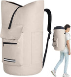 Laundry Bag Extra Large Heavy Duty, 115L Laundry Backpack, College Laundry Bag by QUOVEXA-SimplifyYourDay