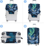 Polar bear Luggage Cover Washable Suitcase Protector Anti-Scratch, Stretchable - Image 4
