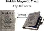 Passport Holder Cover Wallet RFID Blocking Leather Card Case Travel Accessories - Image 6