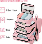 Veken 8 Set Packing Cubes for Travel Essentials, Carry-On Luggage Accessories - Image 5