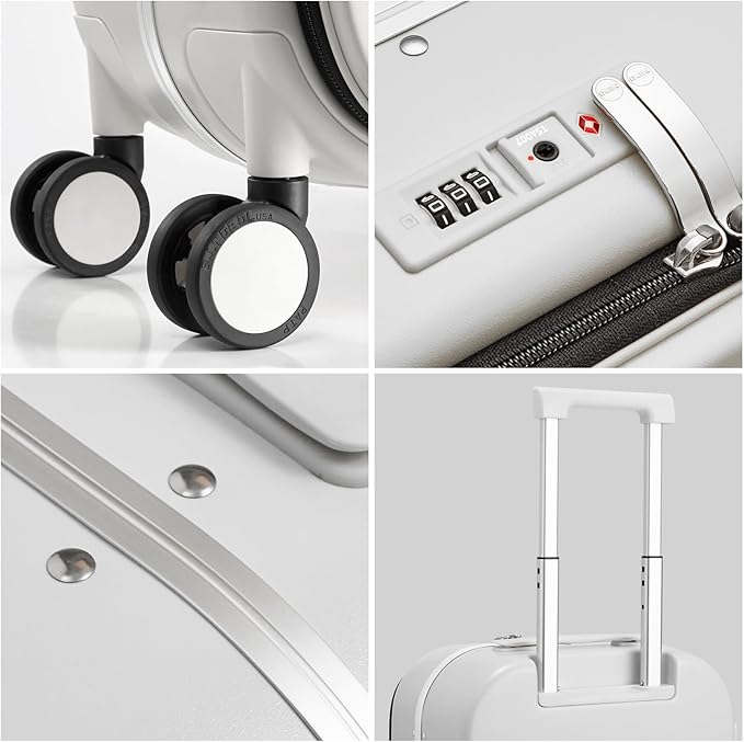 mixi Carry On Luggage, 18” Suitcase - Image 5