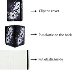 Music Note Passport Holder for Women and Men PU Leather Passport Cover for - Image 3