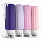 Travel Bottles for Toiletries, Large 6oz Travel Size Containers, BPA Free Leak by Mrsdry