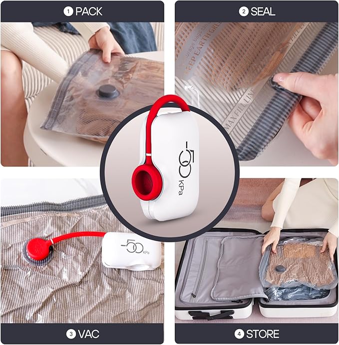 VMstr 12 Pack Vacuum Storage Bags - Image 7