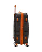 Melbourne Hardside 3 Piece Expandable Spinner Wheel Luggage Set (Charcoal / 3 Piece (20"/24"/28"))