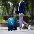 Seadworld Shark Luggage Cover 26-29 Inch High Elastic Thickened Travel Suitcase - Image 3