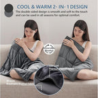 L'AGRATY Weighted Lap Blanket 7lb: Small Weighted Blankets - Image 2