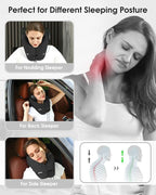 Travel Pillow, Neck Pillow Airplane, Plane Pillow Memory Foam Travel Neck Pillow - Image 3