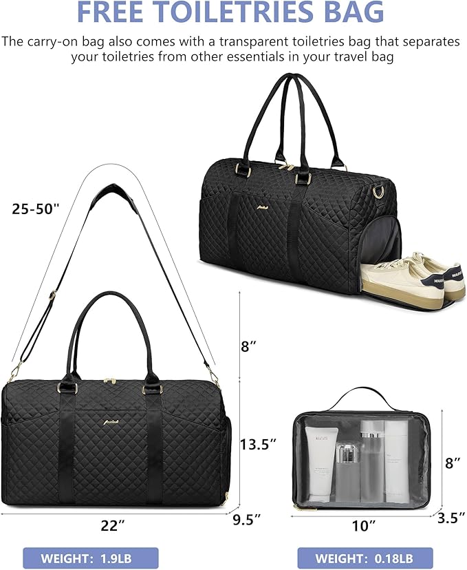 Weekender Travel Duffle Bag for Women - Image 2