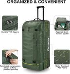 Gonex Rolling Duffle Bag with Wheels, 100L Water Repellent Large Wheeled Travel - Image 4