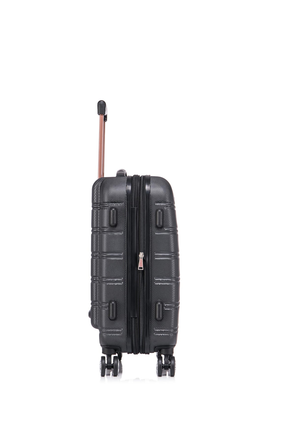 Melbourne Hardside 2 Piece Expandable Spinner Wheel Luggage Set (Black / 2 Piece (20"/14" Tote))