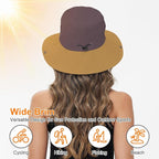 Sun Hats for Women Bucket Hat UV Protection Fishing Hat Wide Brim Safari Hats 2 - Image 4