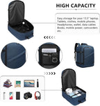 Kono Carry on Backpack, Waterproof Lightweight Daypack - Image 6