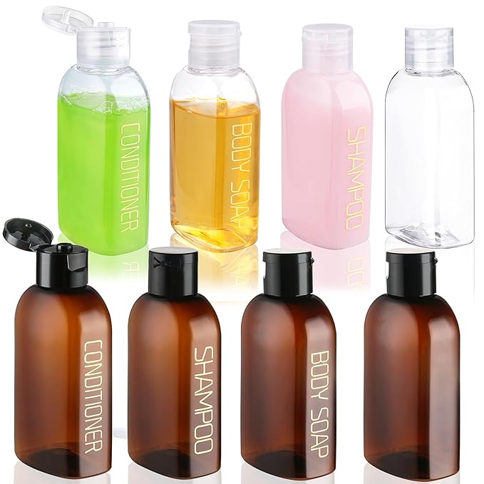 Cosywell Travel Bottles for Toiletries 8PCS 3.4oz TSA Approved Containers by Cosywell