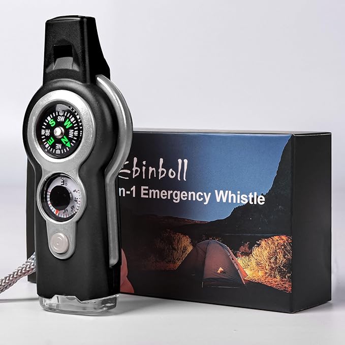 Emergency Survival Function Whistle, Outdoor Multifunctional Tool Safety Whistle - Image 2