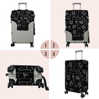 Travel Luggage Cover Suitcase Protector Fits 18-32 Inch Wheel Covers - Image 3