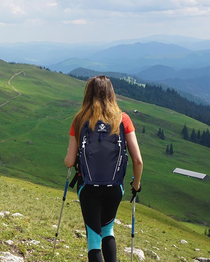 Hiking Backpack 40L Lightweight Waterproof Daypack - Image 7