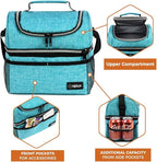 OPUX Lunch Box For Men Women, Insulated Large Lunch Bag Adult Work, Double - Image 6