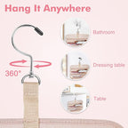 Wedama Toiletry Bag for Women, Large Cosmetic Travel Bag, Hanging Toiletry Bag - Image 4