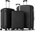 Nazhura Luggage Set, 3-Piece Hardside Suitcase Set, 20-inch Carry On, 28-inch by NazhuraGoodCompanionAtHome