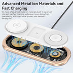 3 in 1 Fast Wireless Charger Stand - Image 7