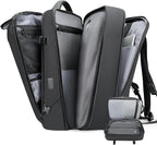 Vacuum Backpack for Men, 50L Expandable Compression Backpack by TANGCOREL